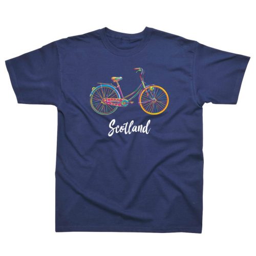 Scotland Bicycle T-Shirt