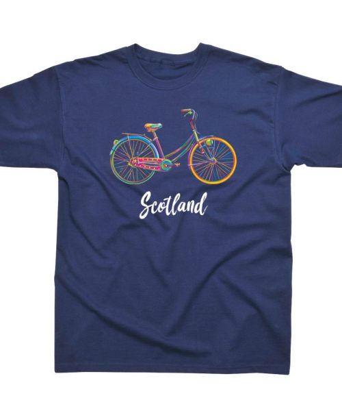 Scotland Bicycle T-Shirt