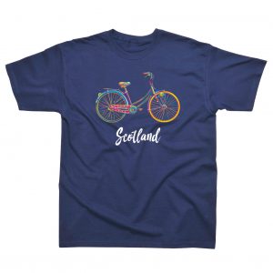 Scotland Bicycle T-Shirt