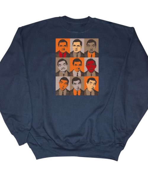 Mr Bean Nine Faces Sweatshirt