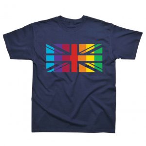 Rainbow Union Jack T-Shirt - S