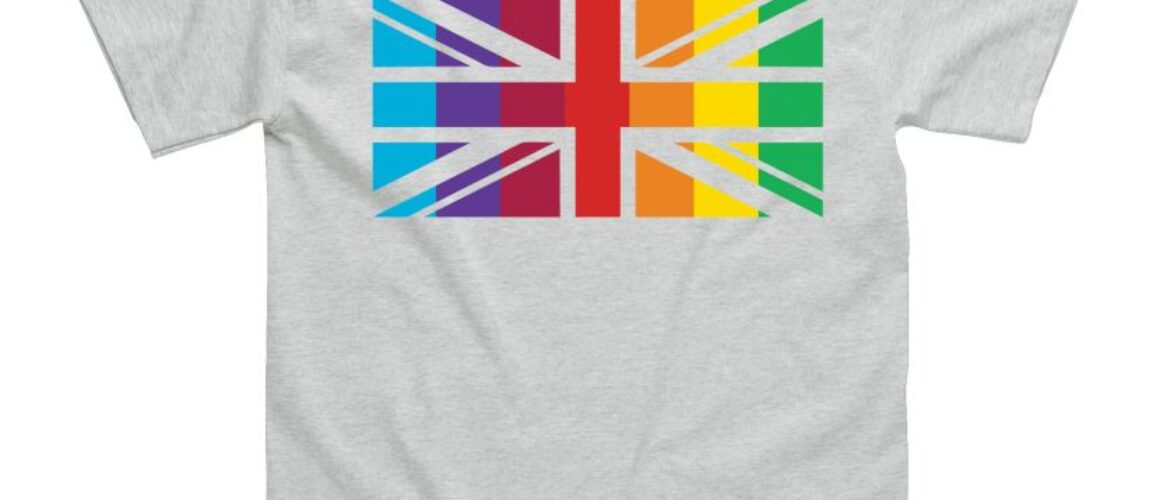 Rainbow Union Jack T-Shirt