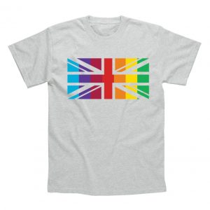 Rainbow Union Jack T-Shirt - S