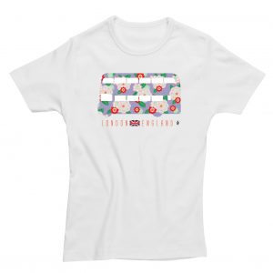 Bus Side Ladies Fitted T-Shirt - S