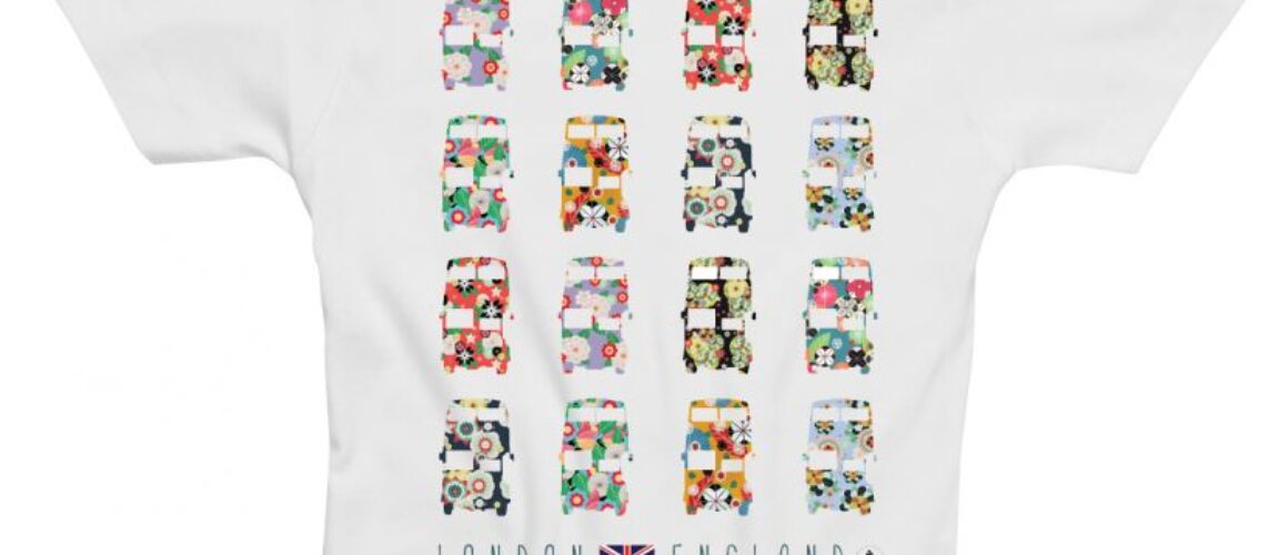 Multi Buses Ladies Fitted T-Shirt