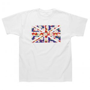 Union Jack Flowers T-Shirt - L