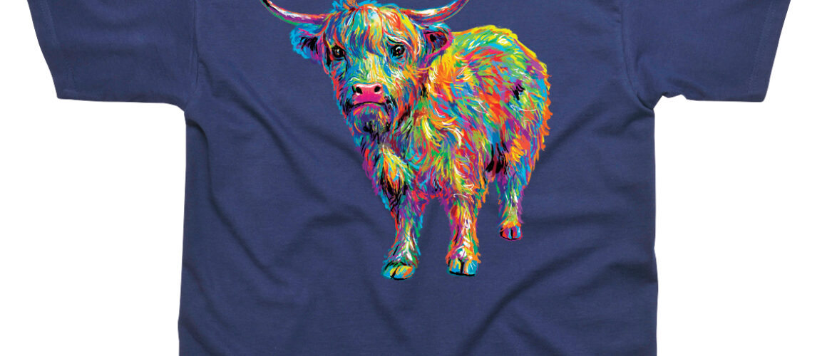 Highland Cow Children's T-Shirt