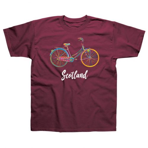 Scotland Bicycle T-Shirt