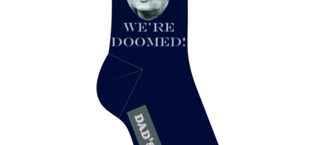 We're Doomed Men's Socks