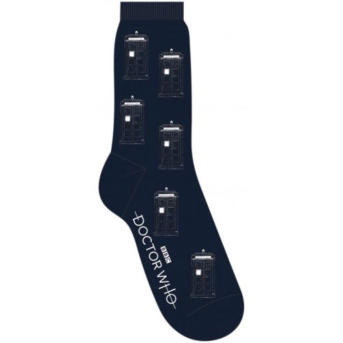 Multi Tardis Men's Socks