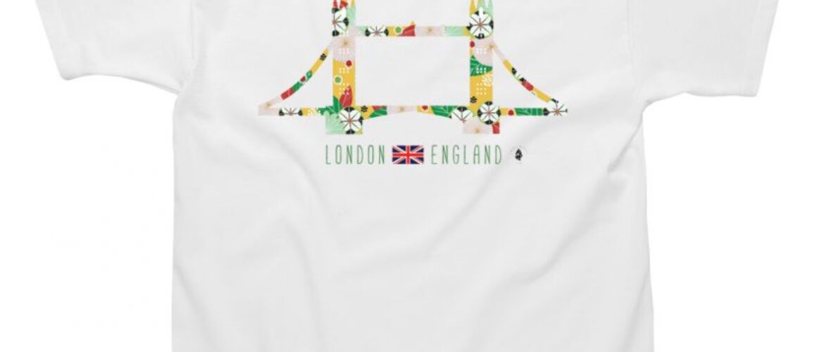 Tower Bridge Flowers Children's T-Shirt