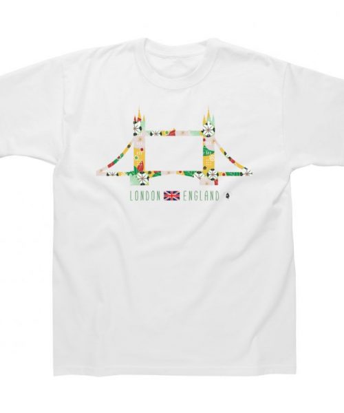 Tower Bridge Flowers Children's T-Shirt
