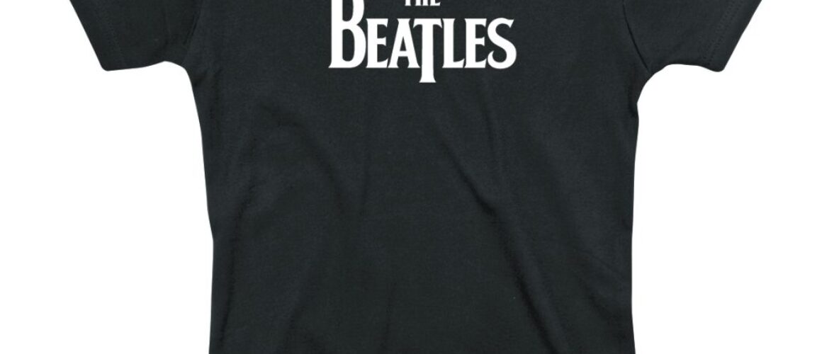 Beatles Logo Skinny Fit Ladies T-Shirt