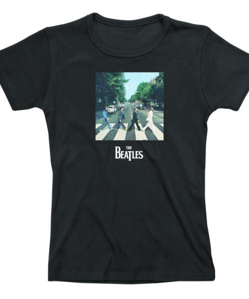 Abbey Road Skinny Fit Ladies T-Shirt