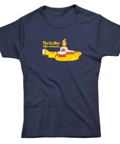 YELLOW SUBMARINE SKINNY FIT LADIES T-SHIRT