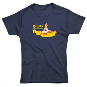 YELLOW SUBMARINE SKINNY FIT LADIES T-SHIRT
