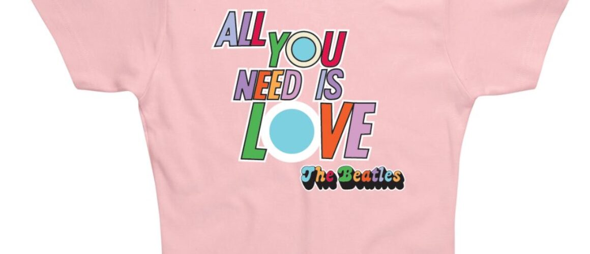 All You Need is Love Ladies Fitted T-Shirt