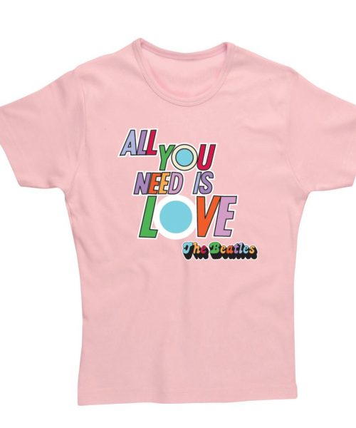 All You Need is Love Ladies Fitted T-Shirt