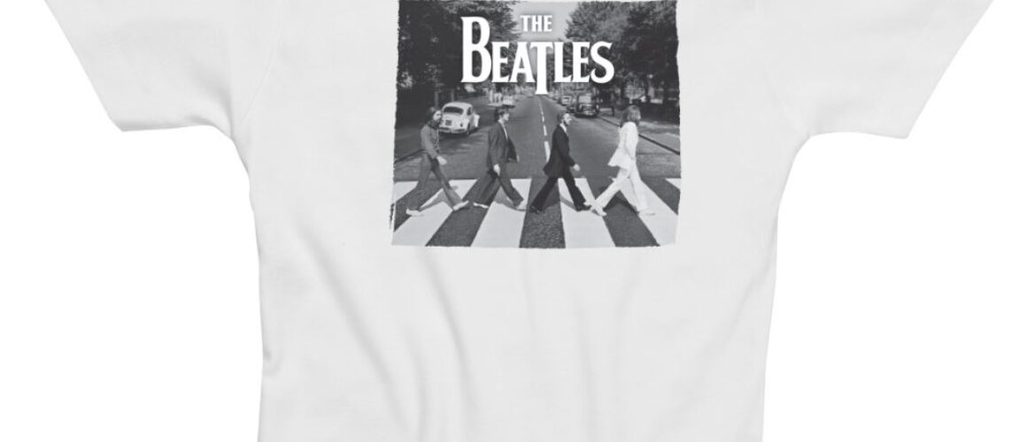Abbey Road B&W Skinny Fit Ladies T-Shirt