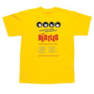 Beatles UK Tour Poster T-Shirt - S