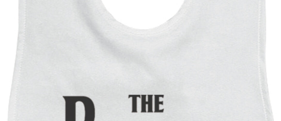 Beatles Logo Bib