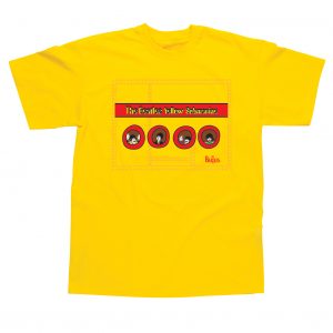 YELLOW SUBMARINE PORTHOLES CHILDREN'S T-SHIRT