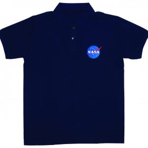 NASA Embroidered Logo Polo Shirt - L