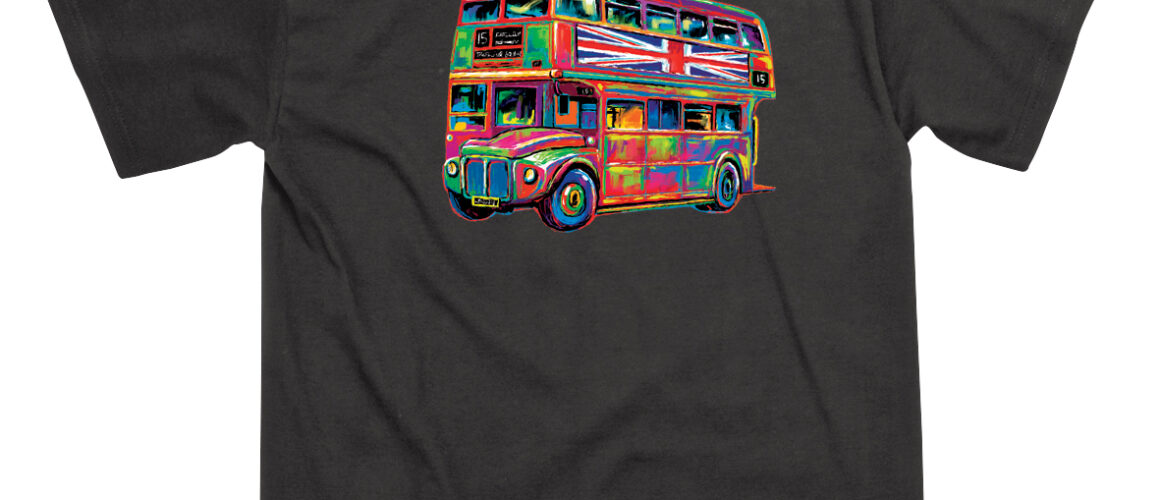 Colourful Bus T-Shirt