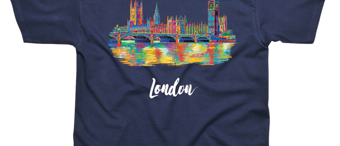 Colourful London Children's T-Shirt