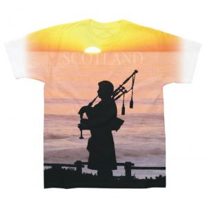 PIPER AT SUNSET SUBLIMATION T-SHIRT - L