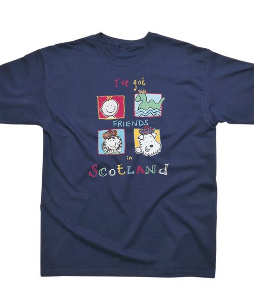 Friends in Scotland Children's T-Shirt