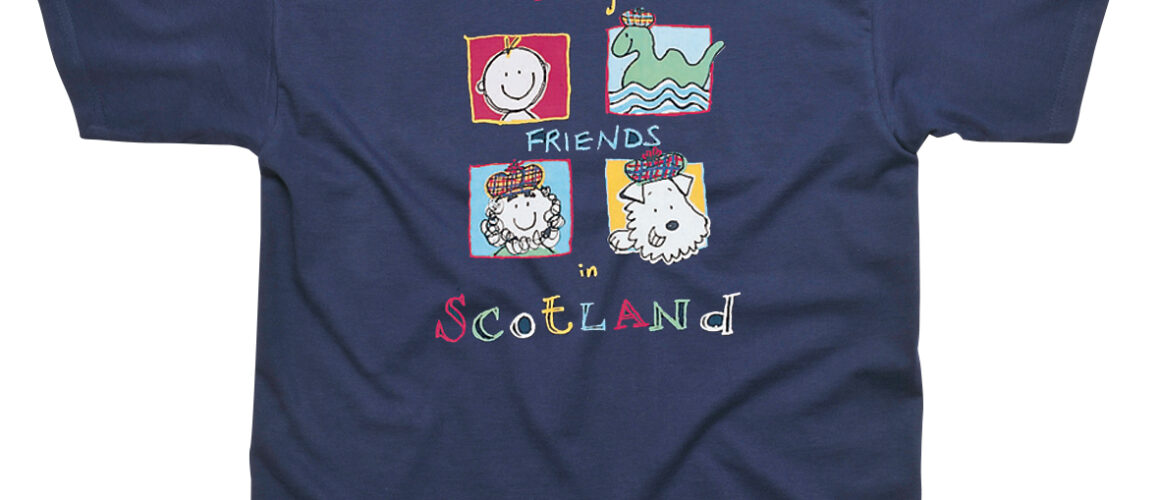 Friends in Scotland Children's T-Shirt