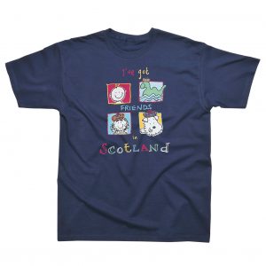 Friends in Scotland Children's T-Shirt