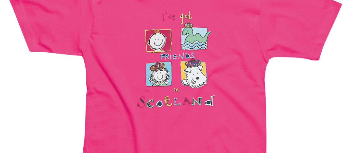 Friends in Scotland Children's T-Shirt