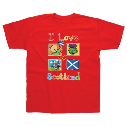 I Love Scotland Children's T-Shirt