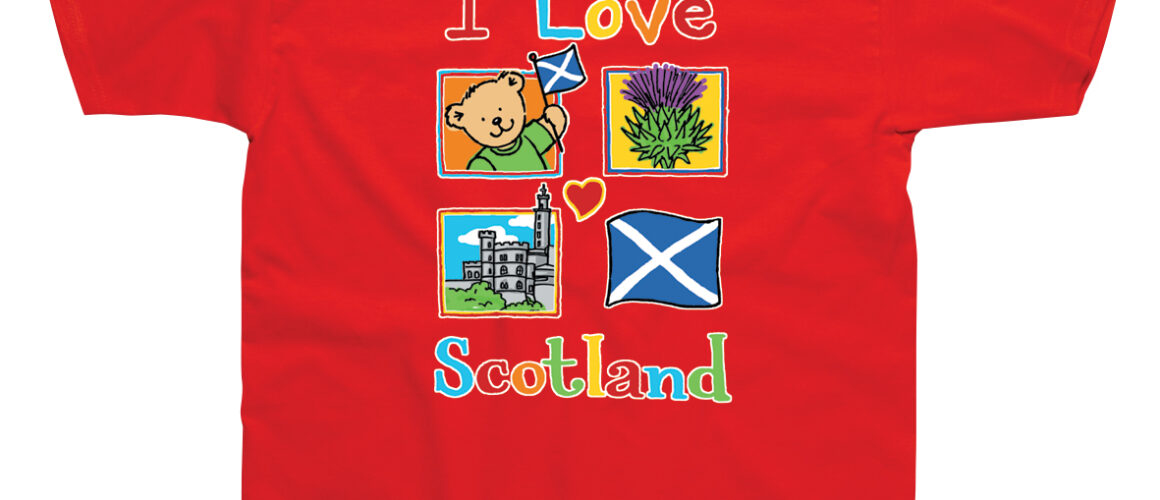 I Love Scotland Children's T-Shirt
