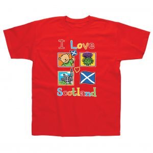 I Love Scotland Children's T-Shirt