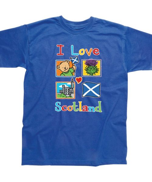 I Love Scotland Children's T-Shirt