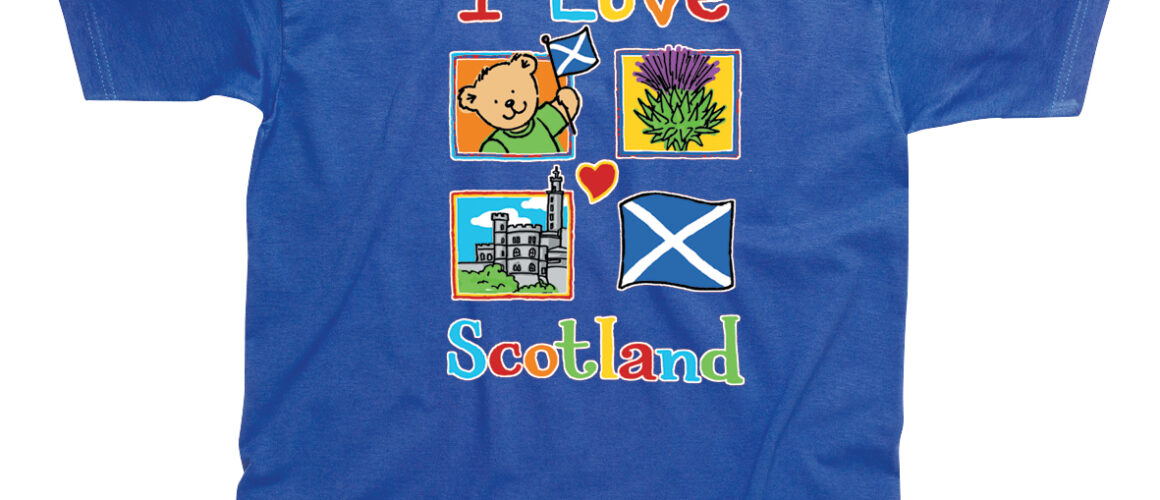 I Love Scotland Children's T-Shirt