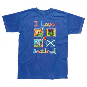 I Love Scotland Children's T-Shirt