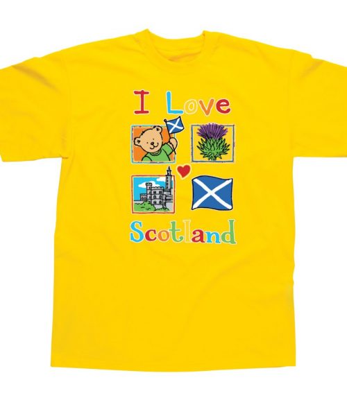 I Love Scotland Children's T-Shirt