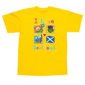 I Love Scotland Children's T-Shirt