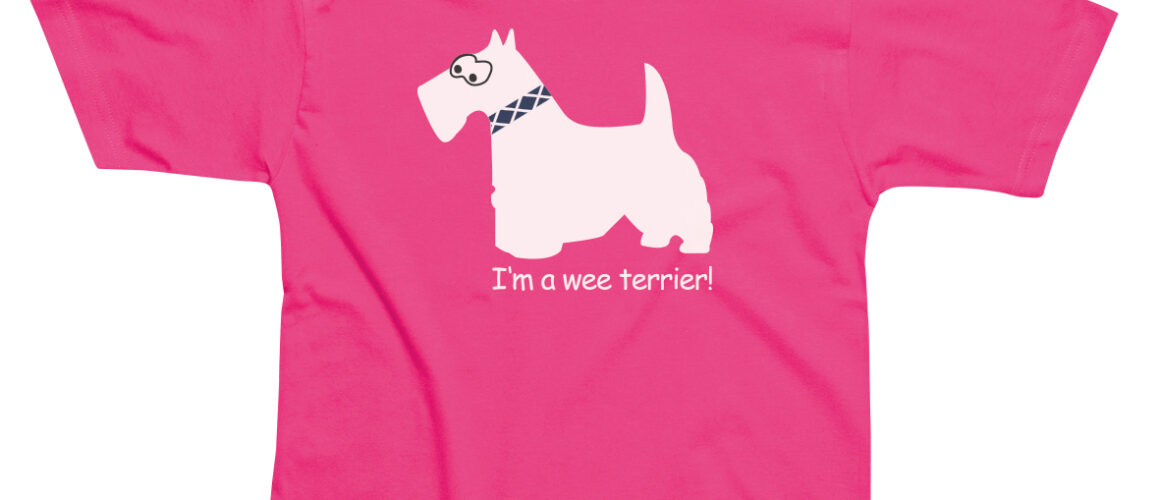 WEE TERRIER CHILDREN'S T-SHIRT