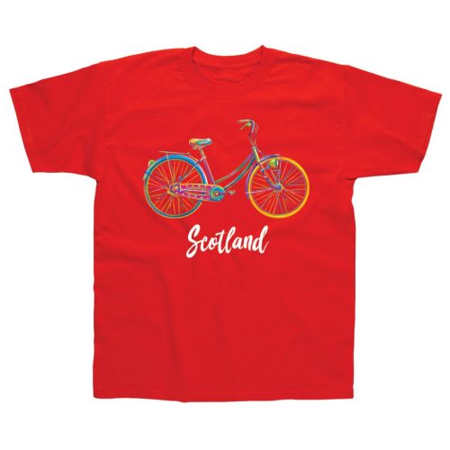 Scotland Bicycle Children's T-Shirt