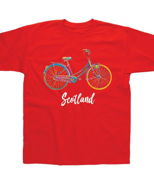 Scotland Bicycle Children's T-Shirt