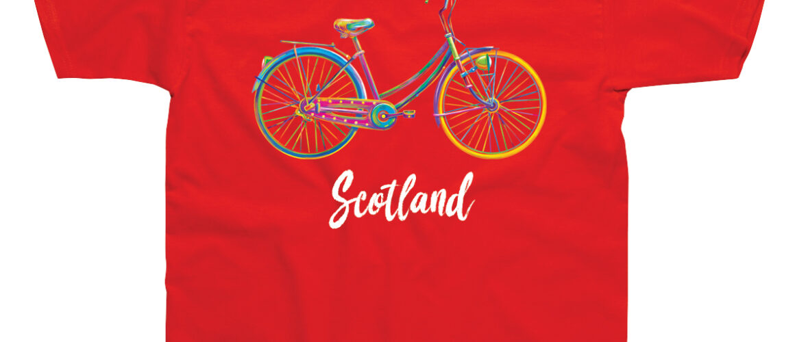 Scotland Bicycle Children's T-Shirt