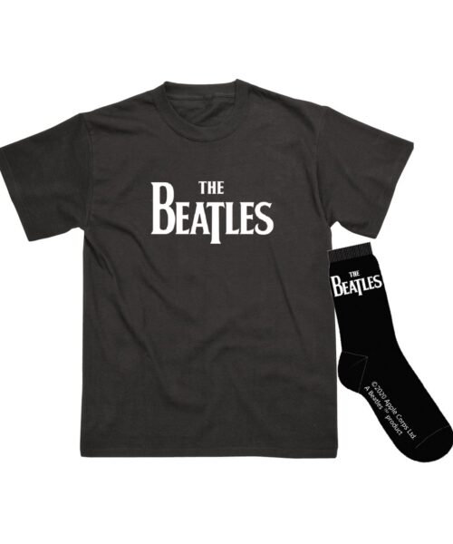 Beatles Drop T Logo T-Shirt & Socks
