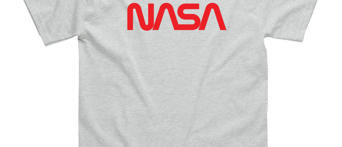 NASA Worm Logo T-Shirt