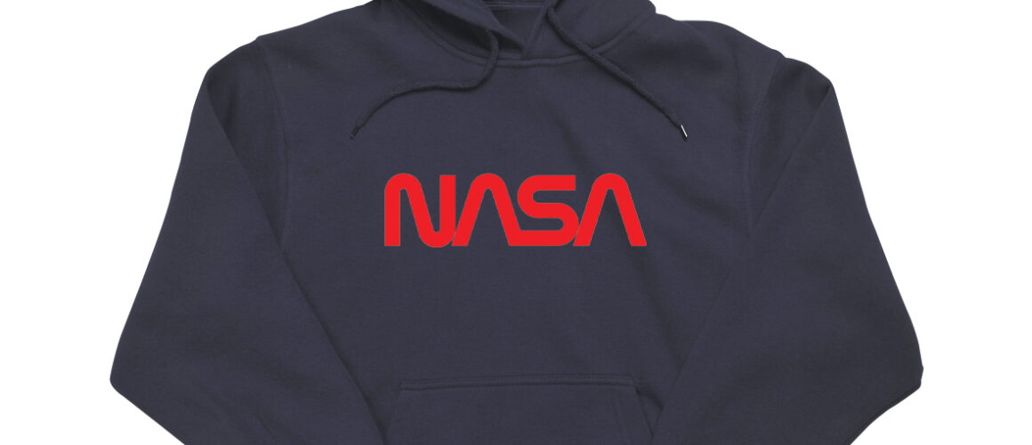 NASA Worm Logo Hoody