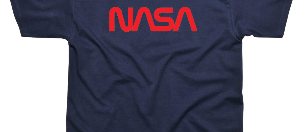 NASA Worm Logo T-Shirt